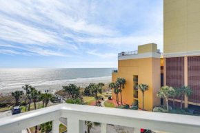 Walk to Ocean 4th-Floor Myrtle Beach Unit with Pool